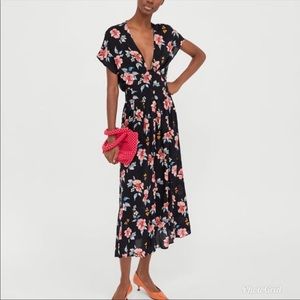 2-For-$40! ZARA Floral Print Dress - SALE